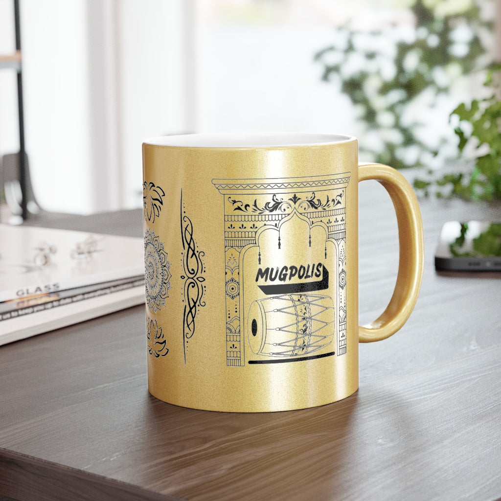 Indian Art Gold Mug